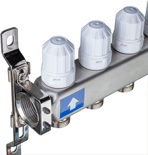 Группа коллекторная с расходомерами 3 отвода 1&quot;в/в x ¾&quot;ек Valtec VTc.579.EMNX.0603