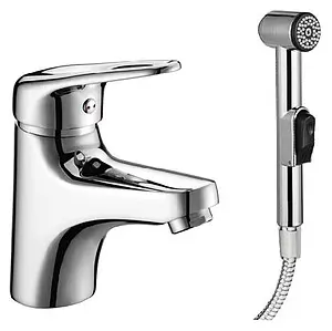 Смеситель для раковины с гигиеническим душем Lemark Luna хром LM4116C Смеситель для раковины с гигиеническим душем Lemark Luna хром LM4116C, 1