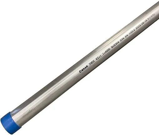 Труба из нержавеющей стали WAAG Heavy Inox 54 x 1.5 мм матовая штанга 4м WG.900.304.5415