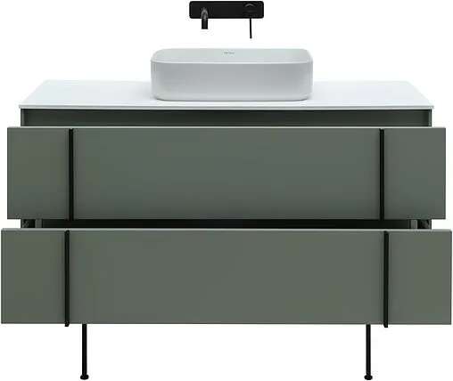 Тумба под умывальник подвесная Allen Brau Reality 120 олива 1.32008.CGM