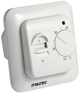 Проводной комнатный терморегулятор НО/НЗ 230В Valtec белый VT.AC602.0.0, 1