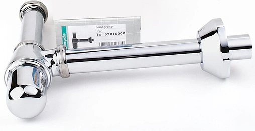 Сифон бутылочный для раковины Hansgrohe Flowstar хром 52010000