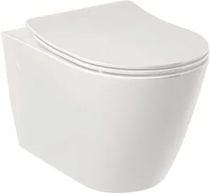Унитаз подвесной безободковый Kludi Resa R белый 23WCW0243 Унитаз подвесной безободковый Kludi Resa R белый 23WCW0243, 1