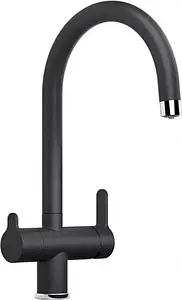 Смеситель для кухни с подключением к фильтру Blanco Trima антрацит 526264, 1