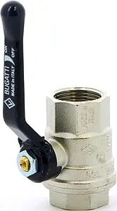 Кран шаровый ¾&quot;в x ¾&quot;в Bugatti Oregon 03000169, 5