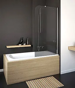 Шторка на ванну 800мм тонированное стекло Radaway Torrenta PNJ PNJ 80 R 201101-105NR Шторка на ванну 800мм тонированное стекло Radaway Torrenta PNJ PNJ 80 R 201101-105NR, 1