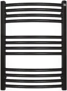 Полотенцесушитель электрический лесенка Terma Lena 660x486 черный матовый WLLEN066048 K9M5E1Е8, 1