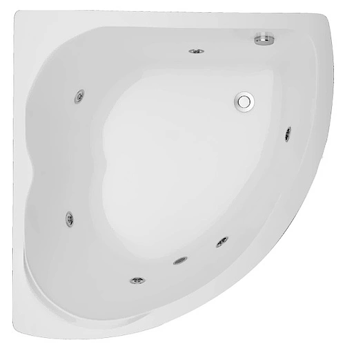 Ванна акриловая Aquanet Fregate 120x120 00203935