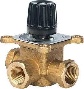 Трехходовой смесительный клапан ½&quot; Kvs 2.5 Stout SVM-0003-011502, 1