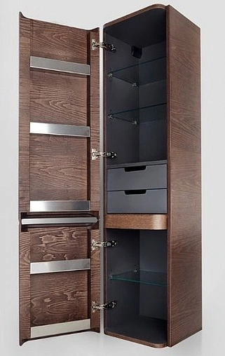 Шкаф-пенал подвесной Am.Pm Sensation 40 L орех M30CHL0406NF