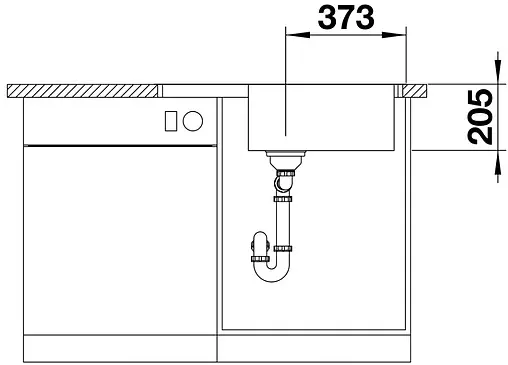Мойка кухонная Blanco Lemis XL 6S-IF Compact 78 нержавеющая сталь 525111
