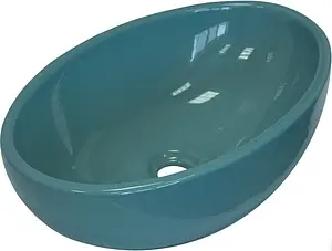 Раковина Sanita Luxe Ringo Color 53 бирюзовый RNGSLWB04, 3