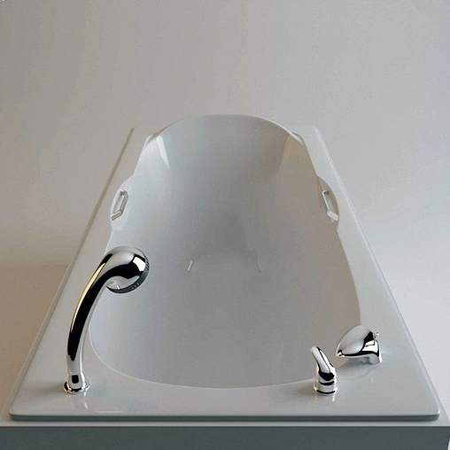 Смеситель на борт ванны на 3 отверстия Aquanet NERA GRAND NIAGARA хром 00158268 Смеситель на борт ванны на 3 отверстия Aquanet NERA GRAND NIAGARA хром 00158268