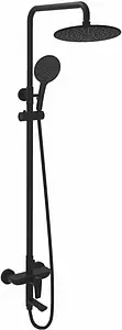 Душевая система со смесителем для ванны Gross Aqua Evo чёрный матовый GA9017SMD05MB Душевая система со смесителем для ванны Gross Aqua Evo чёрный матовый GA9017SMD05MB, 1