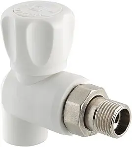 Кран шаровый с американкой угловой и переходом на пп трубу 20мм x ½"н Valtec VTp.718.0.02004 Кран шаровый с американкой угловой и переходом на пп трубу 20мм x ½"н Valtec VTp.718.0.02004, 1