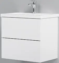 Тумба-умывальник подвесная Am.Pm Gem 60 белый M90FHX06022WG+M90WCC0602WG Тумба-умывальник подвесная Am.Pm Gem 60 белый M90FHX06022WG+M90WCC0602WG