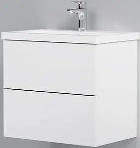 Тумба-умывальник подвесная Am.Pm Gem 60 белый M90FHX06022WG+M90WCC0602WG Тумба-умывальник подвесная Am.Pm Gem 60 белый M90FHX06022WG+M90WCC0602WG, 1