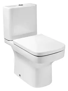 Унитаз-компакт Roca Dama-N белый 342787000+341784000 Унитаз-компакт Roca Dama-N белый 342787000+341784000, 1