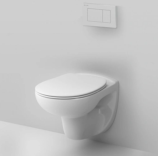 Комплект 6 в 1 Am.Pm Sense FlashClean IS301.741700 с кнопкой белый глянцевый