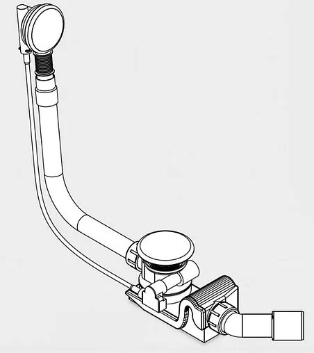 Слив-перелив для ванны Kaldewei KA 4040 белый 687772080001 Слив-перелив для ванны Kaldewei KA 4040 белый 687772080001