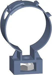 Хомут для канализационных труб D=75/90/110мм М10 Poloplast POLO-CLIP P1815, 1