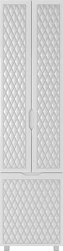 Шкаф-пенал напольный Домино 3D 50 белый D37015P