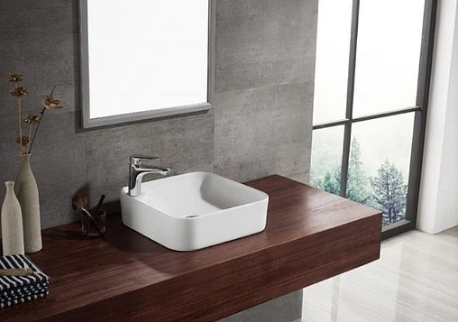 Раковина Bravat Source 43 белый C22238W-1-ENG