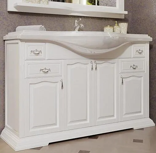 Тумба-умывальник напольный Opadiris Риспекто 120 белый матовый Z0000012634+4640021060957