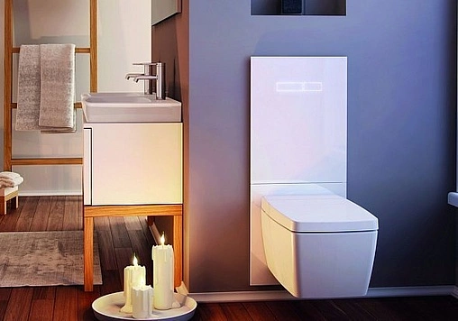 Верхняя панель с сенсорным блоком управления TECElux стекло/белый 9650002