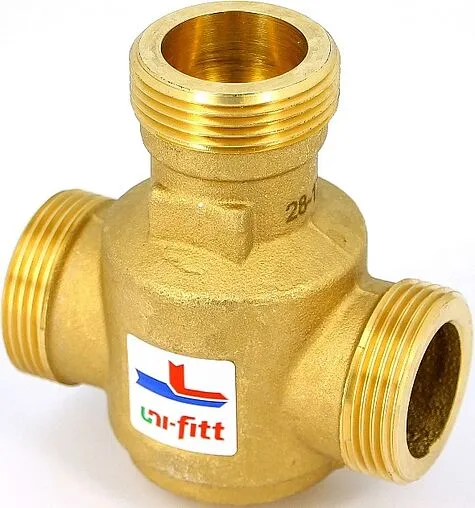 Трехходовой термостатический антиконденсационный клапан 1¼&quot; Kvs 9.0 Uni-Fitt 359G6095