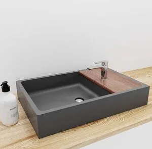 Раковина Uperwood UPD Piter графит 291020214 Раковина Uperwood UPD Piter графит 291020214, 3