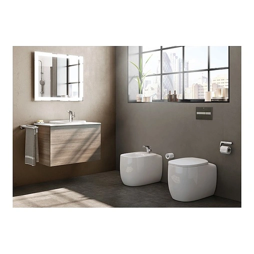 Тумба-умывальник подвесная Roca Beyond 60 городской дуб 851356402