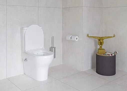 Унитаз-компакт с функцией биде и встроенным смесителем VitrA Zentrum белый 9012B003-7226