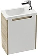 Тумба-умывальник подвесная Ravak SD Classic 40 белый/латте X000000944+XJD0114000