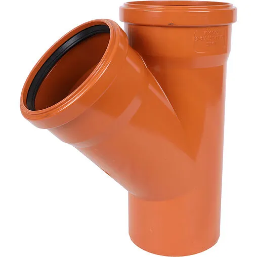 Тройник наружный D=110x110мм Угол 45° Sinikon 20300.R.B