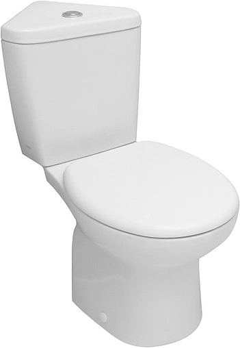 Унитаз-компакт угловой Serel Friendly белый 6706