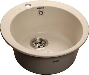 Мойка кухонная GranFest Rondo R-480 белый Мойка кухонная GranFest Rondo R-480 белый, 1
