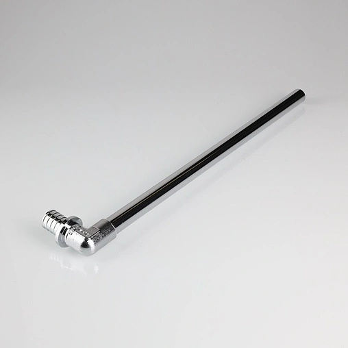 Уголок аксиальный радиаторный с хромированной трубкой 16мм x 15мм L-300мм Valtec VTm.481.C.001615