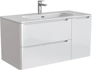 Тумба под умывальник подвесная IDDIS Edifice 100 белый EDI10W1i95 Тумба под умывальник подвесная IDDIS Edifice 100 белый EDI10W1i95, 1