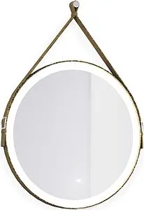 Зеркало на ремне с подсветкой Jorno Wood 60 коричневый Wood.02.60/ТК Зеркало на ремне с подсветкой Jorno Wood 60 коричневый Wood.02.60/ТК, 1