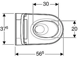 Умный унитаз-биде подвесной безободковый Geberit AquaClean Sela белый 146.224.11.1 Умный унитаз-биде подвесной безободковый Geberit AquaClean Sela белый 146.224.11.1, 2