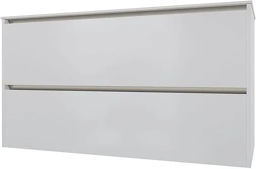 Тумба-умывальник подвесная Allen Brau Activity 120 белый/олива браш 1.34015.WM+