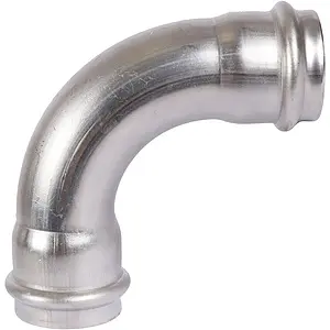 Уголок пресс двухраструбный 35мм угол 90° Sanha NiroSan 9002A 69002A35 Уголок пресс двухраструбный 35мм угол 90° Sanha NiroSan 9002A 69002A35, 3