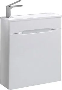 Тумба-умывальник подвесная Jorno Modul 60 белый Mol.01.60/P/W/JR+Mol.08.60/W/JR Тумба-умывальник подвесная Jorno Modul 60 белый Mol.01.60/P/W/JR+Mol.08.60/W/JR, 1