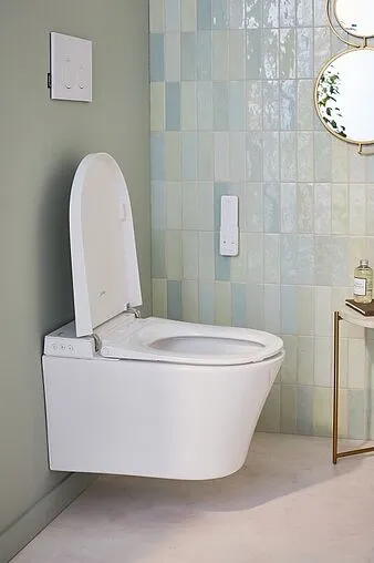 Умный унитаз-биде подвесной безободковый Jacob Delafon Seine Rimless белый E28072-00 Умный унитаз-биде подвесной безободковый Jacob Delafon Seine Rimless белый E28072-00