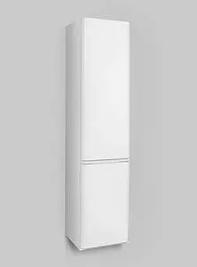 Шкаф-пенал подвесной с бельевой корзиной Am.Pm Bliss D 34 R белый глянец M55CHR0341WG, 1