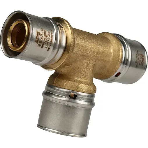 Тройник пресс редукционный 32мм x 32мм x 26мм APE AP131 32x32x26