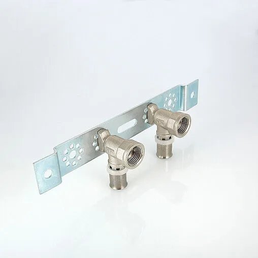 Монтажная планка с водорозетками пресс 16мм x ½"в Valtec VTm.224.N.001604