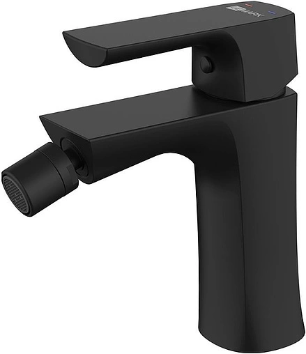 Смеситель для биде Lemark Ursus чёрный матовый LM7208BL