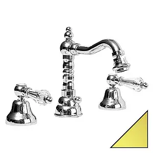 Смеситель для биде Cezares Diamond золото DIAMOND-BBS2-03/24-Sw, 1